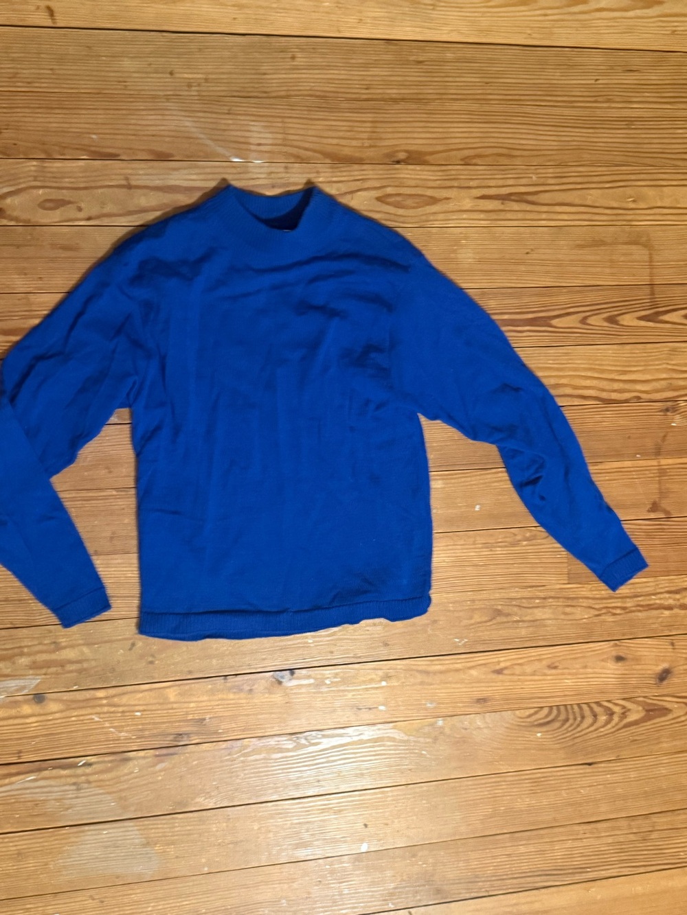 Vintage Pendleton Crewneck Sweater in Royal Blue